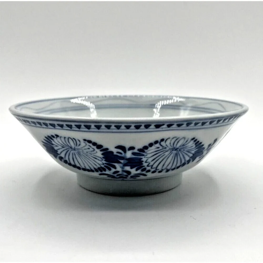 Chinese Jingdezhen Porcelain Blue and White rice‎ bowl 2